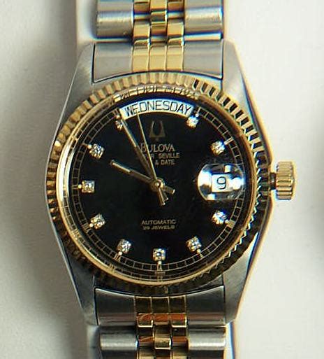 bulova rolex style|Bulova watch company.